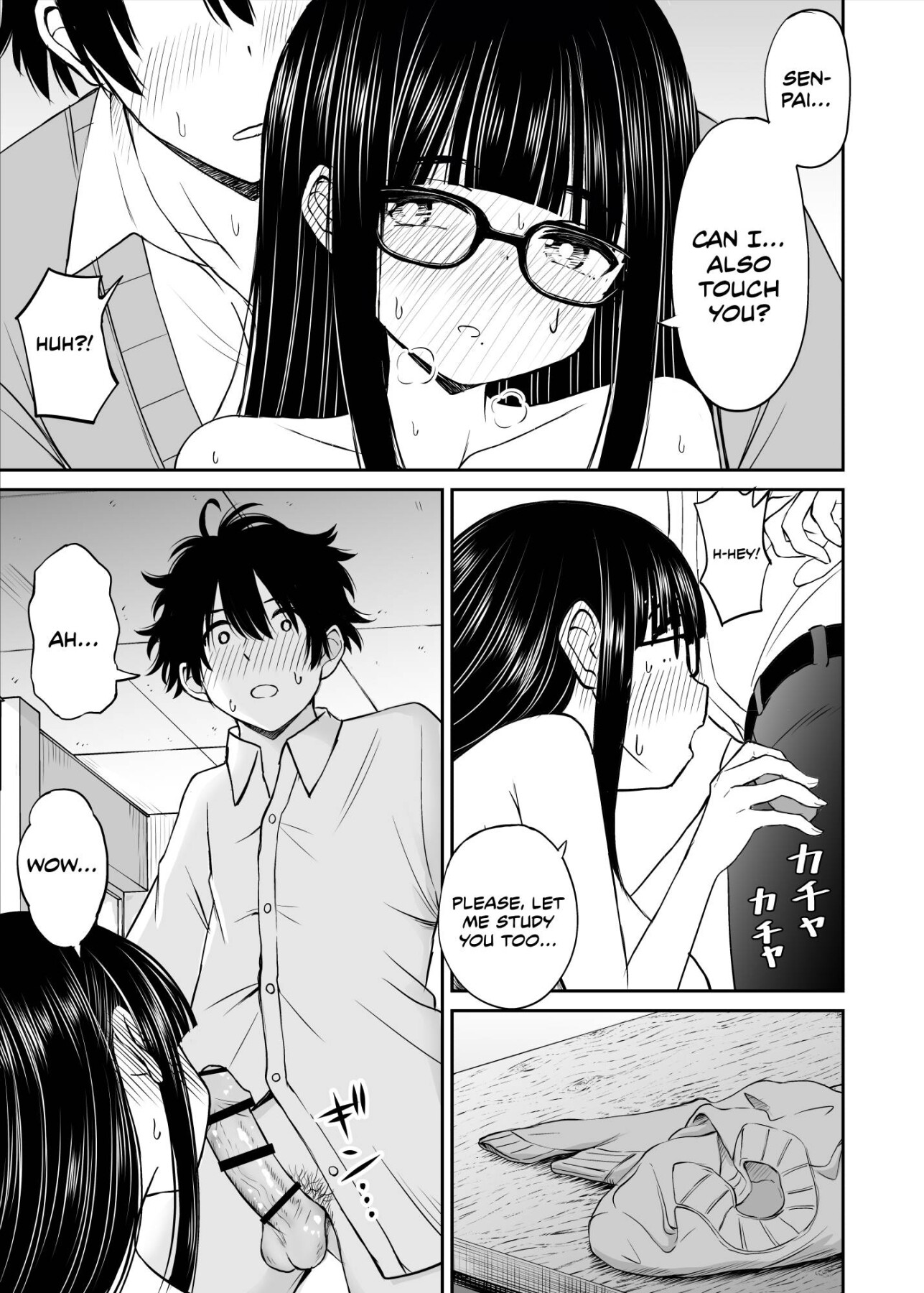 Hentai Manga Comic-My busty junior from the art club became a nude model and was so erotic that it made my art explode-Read-30